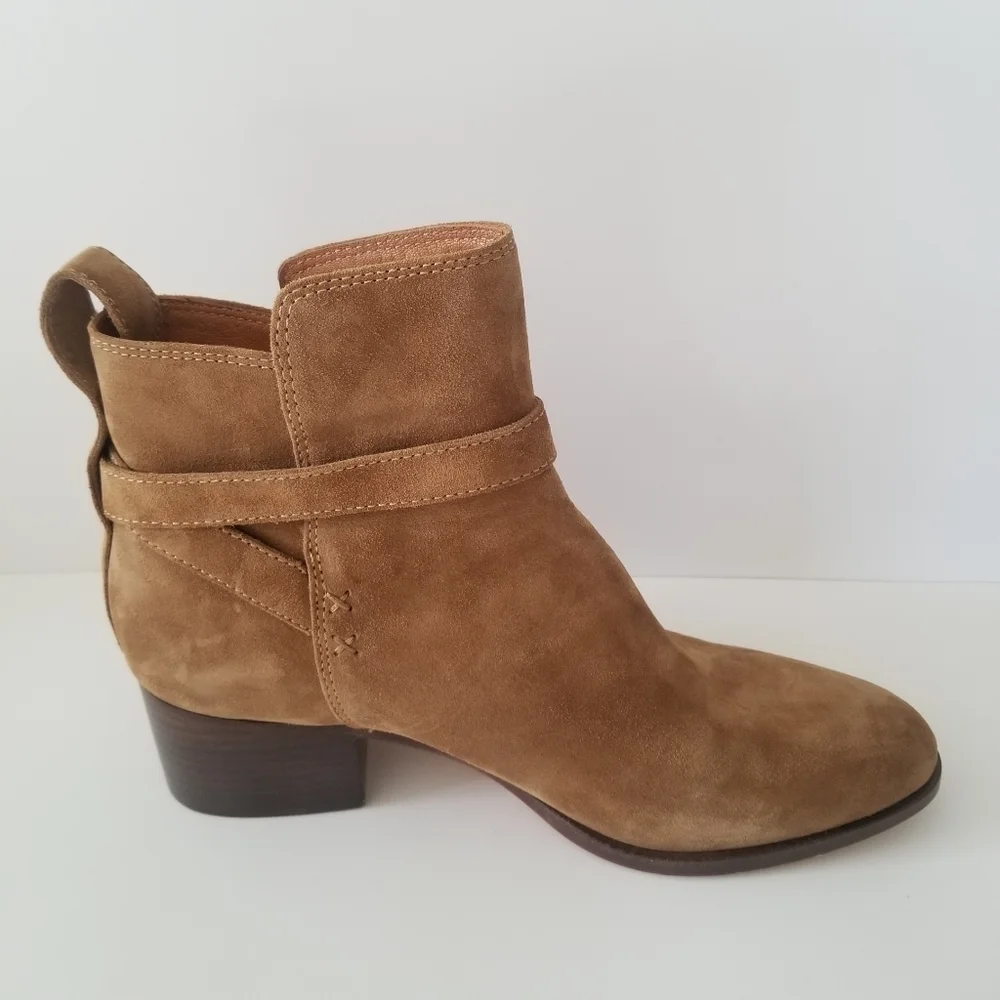 Rag & Bone walker buckled suede Ankle Boots